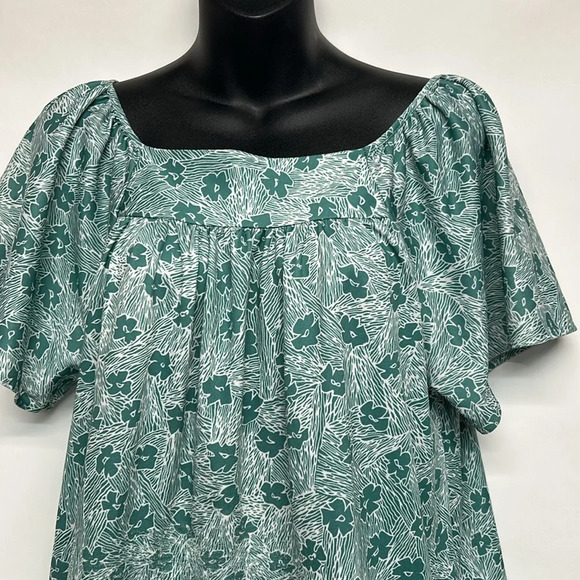 Vintage house dress moo moo one pocket - Picture 2 of 8